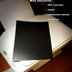 Incontesta 10 Pcs A4 Size Black Opaque Rigid