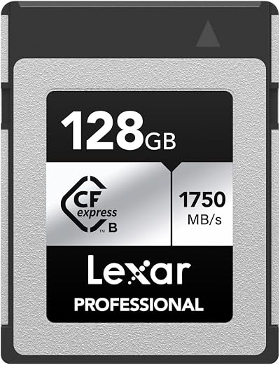 Lexar Professional SILVER Series CFexpress Type B 128GB Card