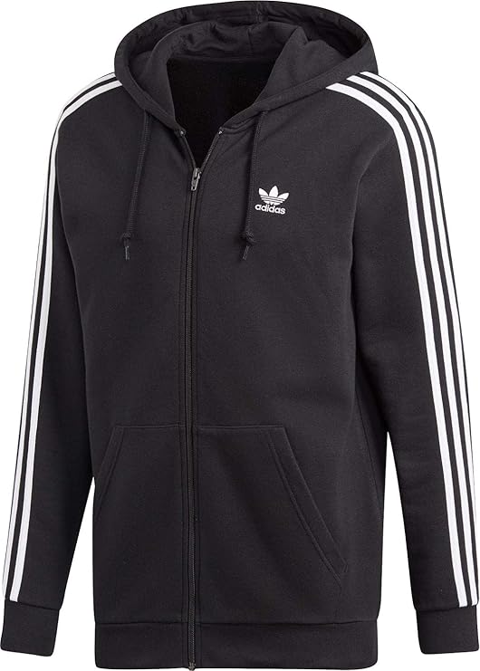adidas Herren 3-Streifen Kapuzenjacke