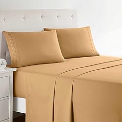 Clara Clark Bed Sheets, Premier 1800 Series 4 Piece