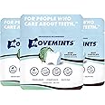 Movemints Clear Aligner Mints - Patented, Edible Alternative to Chewies - Freshen Breath and Improve Dry Mouth with Xylitol - Mint Chocolate (3 Pack)