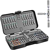 66 in 1 Magnetic Screwdriver Set, DIY Ratchet Screwdriver Set, Multi Bit Magnetic Drive Set with Detachable Ratchet Handle, Portable Compact Repair Tool Kit