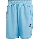 adidas - Mens Tr-ES Wv 1/2 Shorts, Color Seblbu/Black, Size: Small x 7"