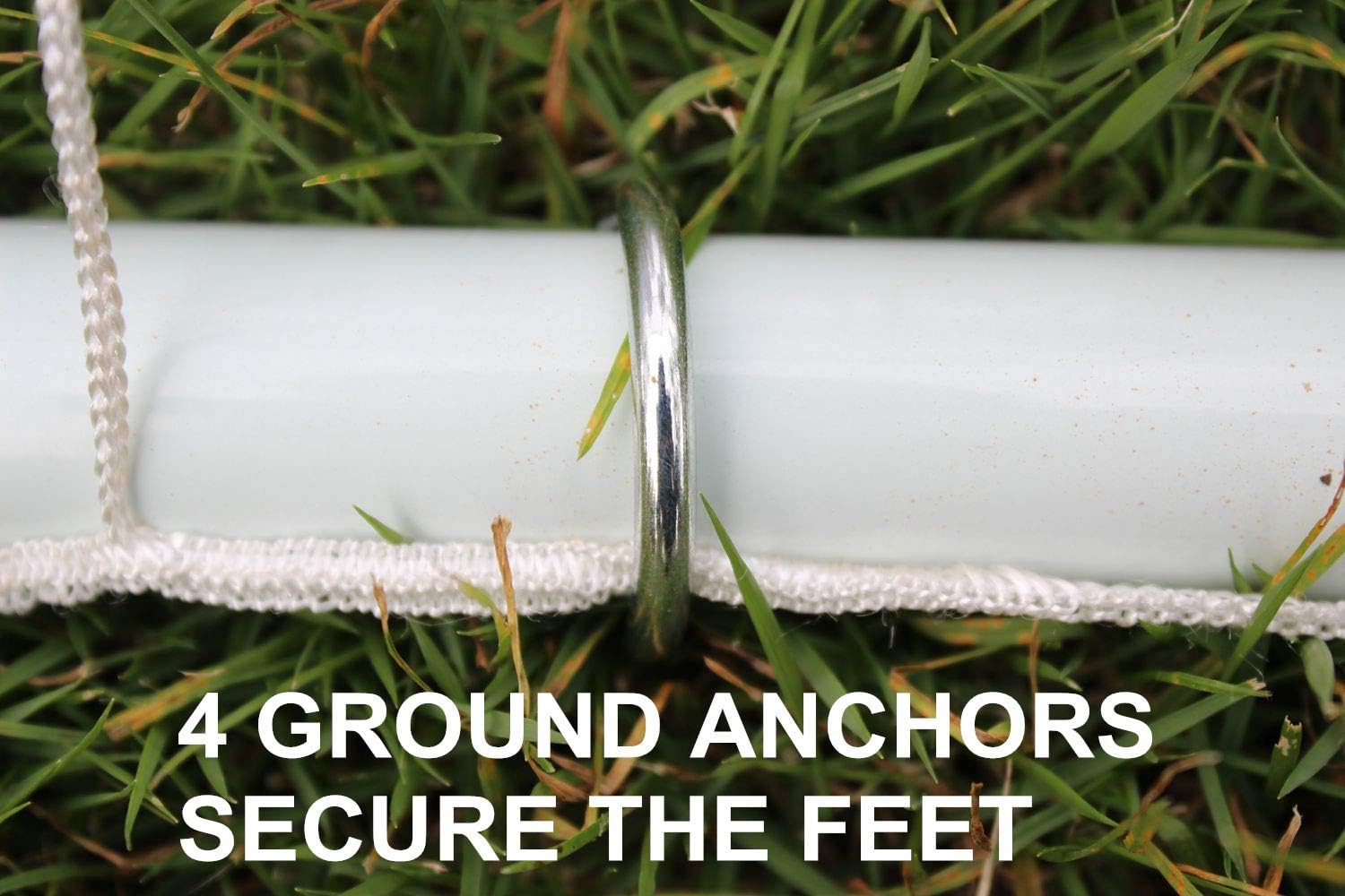 KL KLB Sport 7' x 5' Steel 3 in 1 Soccer Goal Target with 4 Scoring Zones – Includes Frame, Rebounder Net, Target Nets and Carry Bag – Portable Shot Accuracy Training Tool : Sports & Outdoors