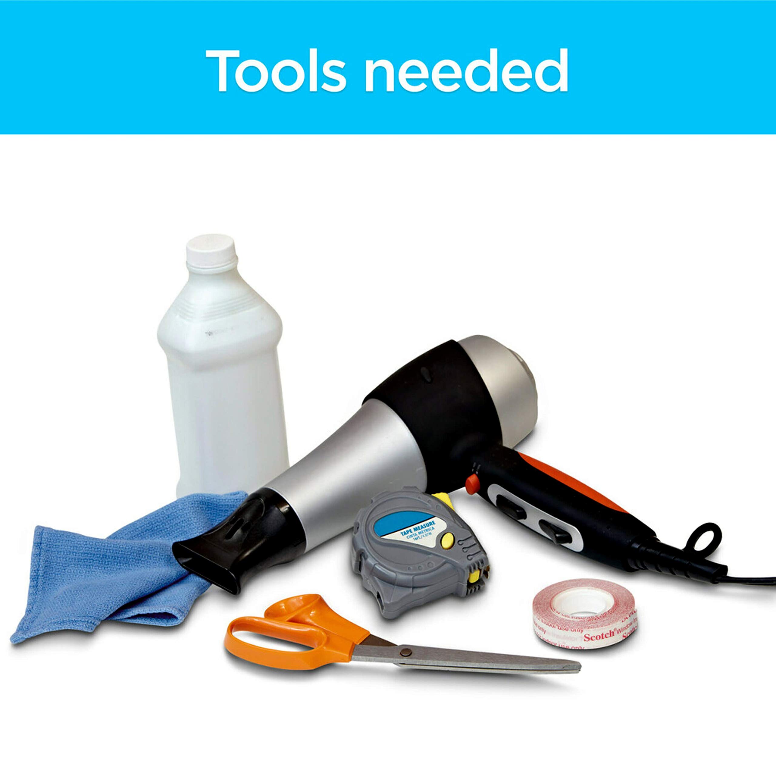 Indoor Patio Door Insulation, Insulator Kit for 6'8" x 9' ft Patio