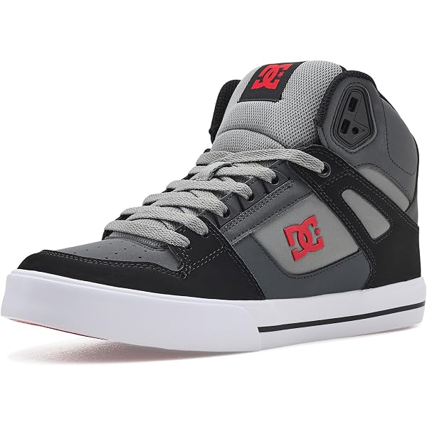 DC Cure Hi Top Skate Shoes - NEW Mens Size 11 Dark Grey / Light - #49408-CL2 Men main image 4
