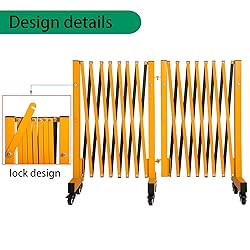 LTSEAME 16.5FT Expandable Barricade