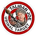 AZ House of Graphics Taliban Joe Urinal Target Stickers 5 Pack