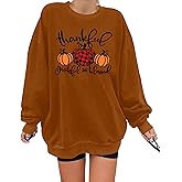 YI XIANG RAN Thanksgiving Sweatshirt Women Friends Turkey T-Shirt: Friendsgiving Long Sleeve Turkey Giving Pullover Tops