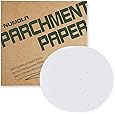 Numola 9 Inch Air Fryer Liners, 100 PCS Perforated Parchment Paper Compatible with COSORI, GoWISE USA, Instant Vortex, Ninja, Ultrean, Chefman, Innsky, Dash, Secura and More 5.3-5.8qt Air Fryers