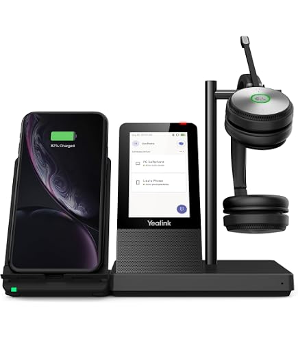 Amazon.com: Yealink WH66-DUAL-TEAMS Premier Dect Wireless Headset