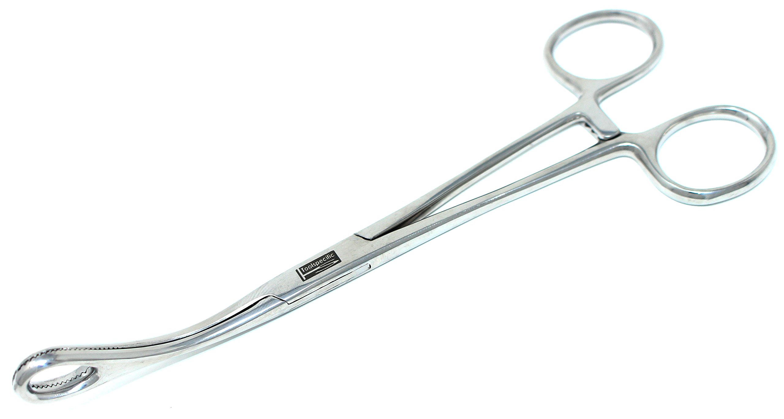 18cm [7"] Large Round Ends 'Force' Body Piercing Holders [Curved/Bent Ends] : Toolspecific® Tools