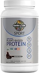 Garden of Life Organic Vegan Protein Powder with Probiotics, BCAAs, NSF Certified, Gluten Free & Sport, Non GMO, Sport Protei