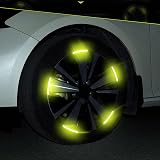 ZZLBZN Reflective Tape 8M Self Adhesive Waterproof Safety Marking Yellow view 3