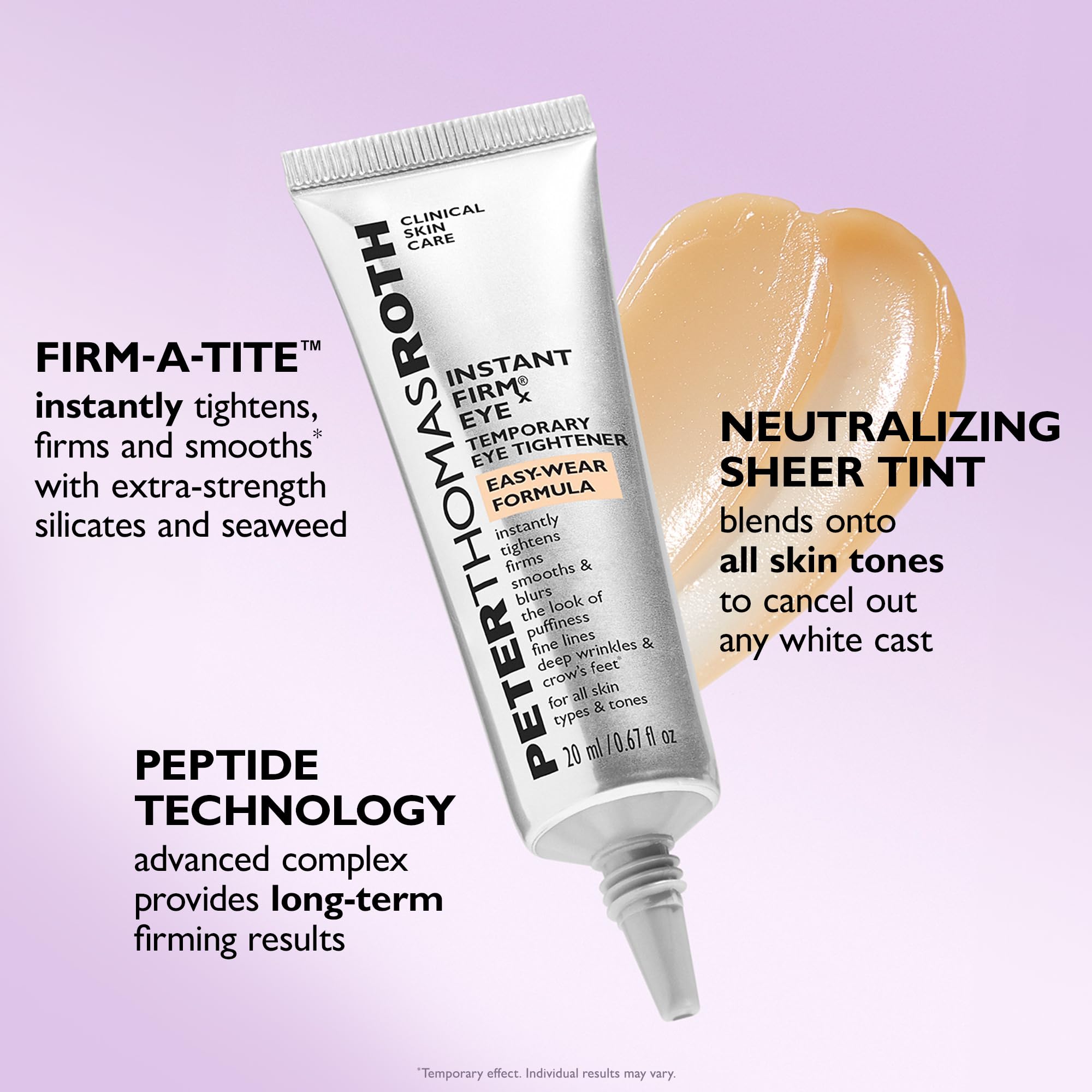 Peter Thomas Roth Instant FIRMx® Eye Temporary Eye Tightener Easy-Wear Formula