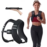 Zelus Weighted Vest for Women Men, Washable Z-Fit Weighted Vest 5/10/15lb | Filled with Soft Iron, Slim &amp; Ultra Thin, Hand Washable,Reflective Strips,Adjustable Straps,Walking Running Strength Training
