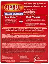 Deep Heat Pain Relief Patches 4 x 2 Pack Odourless Heat Therapy view 6