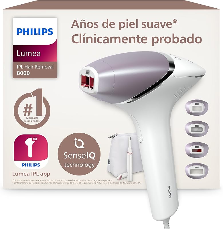 Philips lumea prestige ipl bri949 – depilação à base de luz para uma pele suave e duradoura – inclui 4 cabeças especiais e corretivo