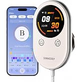 SOMNDEEP Contactless Smart Sleep Tracker, Non-Wearable Sleep Monitor Device | Wellness Bedside Device Tracks Sleep Quality, H