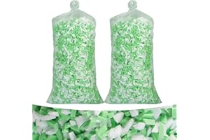 BBGDIPG 10 LBS Shredded Memory Foam Filling, Random Color Bean Bag Chair Filler, Comfortable and Soft Beanbag Filling Suitable for Various Pillows/Punching Bag/Couch Cushions/Pouf/Dog Bed (10, Pounds)