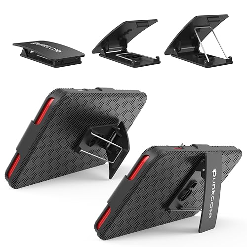 Punkcase iPhone Plus Case with Tempered Glass Screen Protector