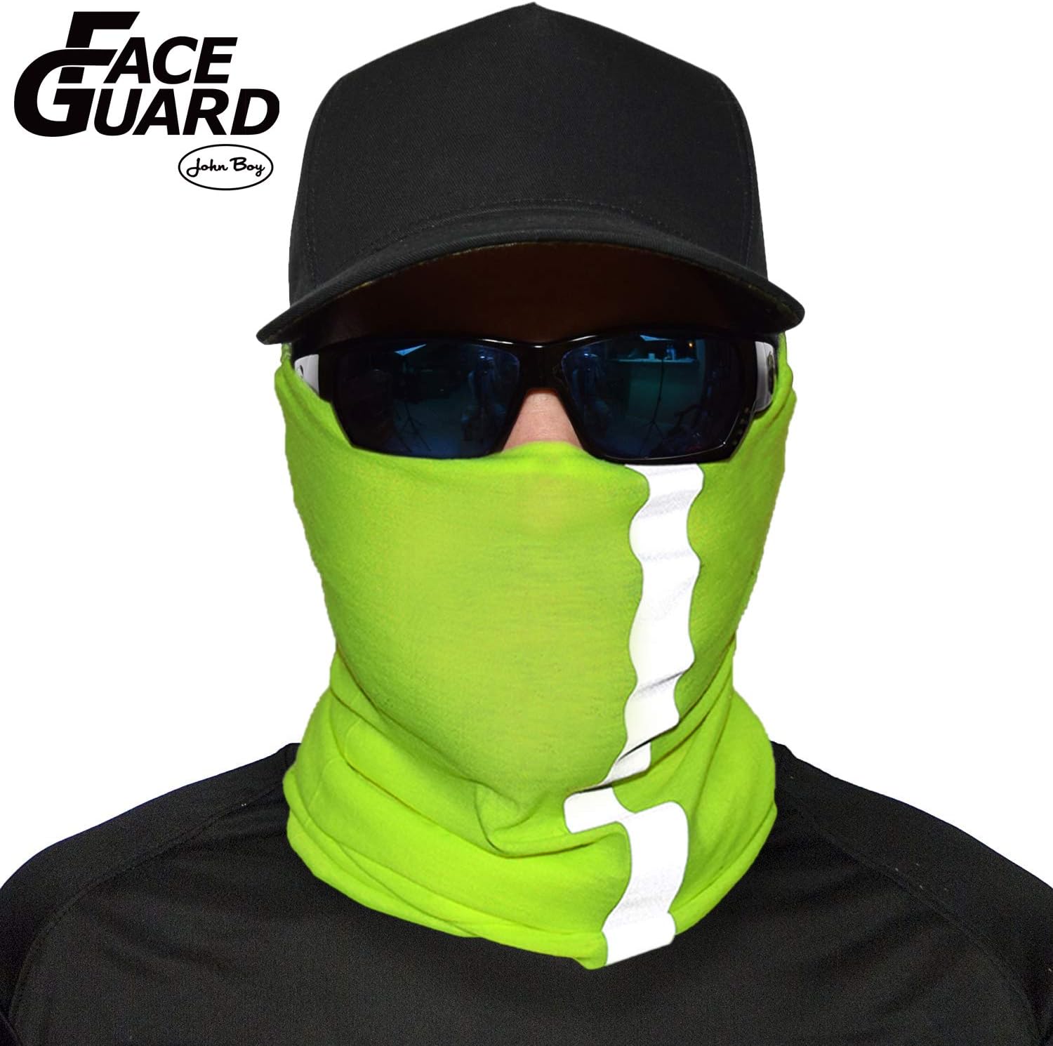 Construction Face Guard - UPF 50+ Jobsite Dust Mask with UV Sun Protection & Moisture Wicking Fabric