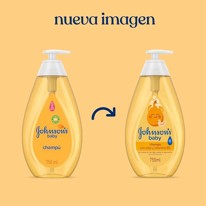 Champú Hidratante, con Aloe Vera y Vitamina B5, 750 ml