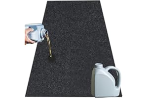 Aisetmoon 60" x 72" Oil Spill Mat for Garage Driveway, Absorbent Oil Pad, Extra Large Garage Floor Mat Under Car, Waterproof 