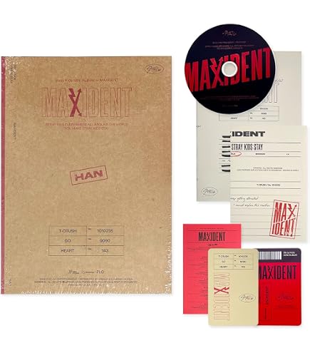 Amazon.com: STRAY KIDS - Mini Album [MAXIDENT] (CASE Ver. / HAN