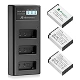 Powerextra 3 Pack LP-E17 Battery and Charger