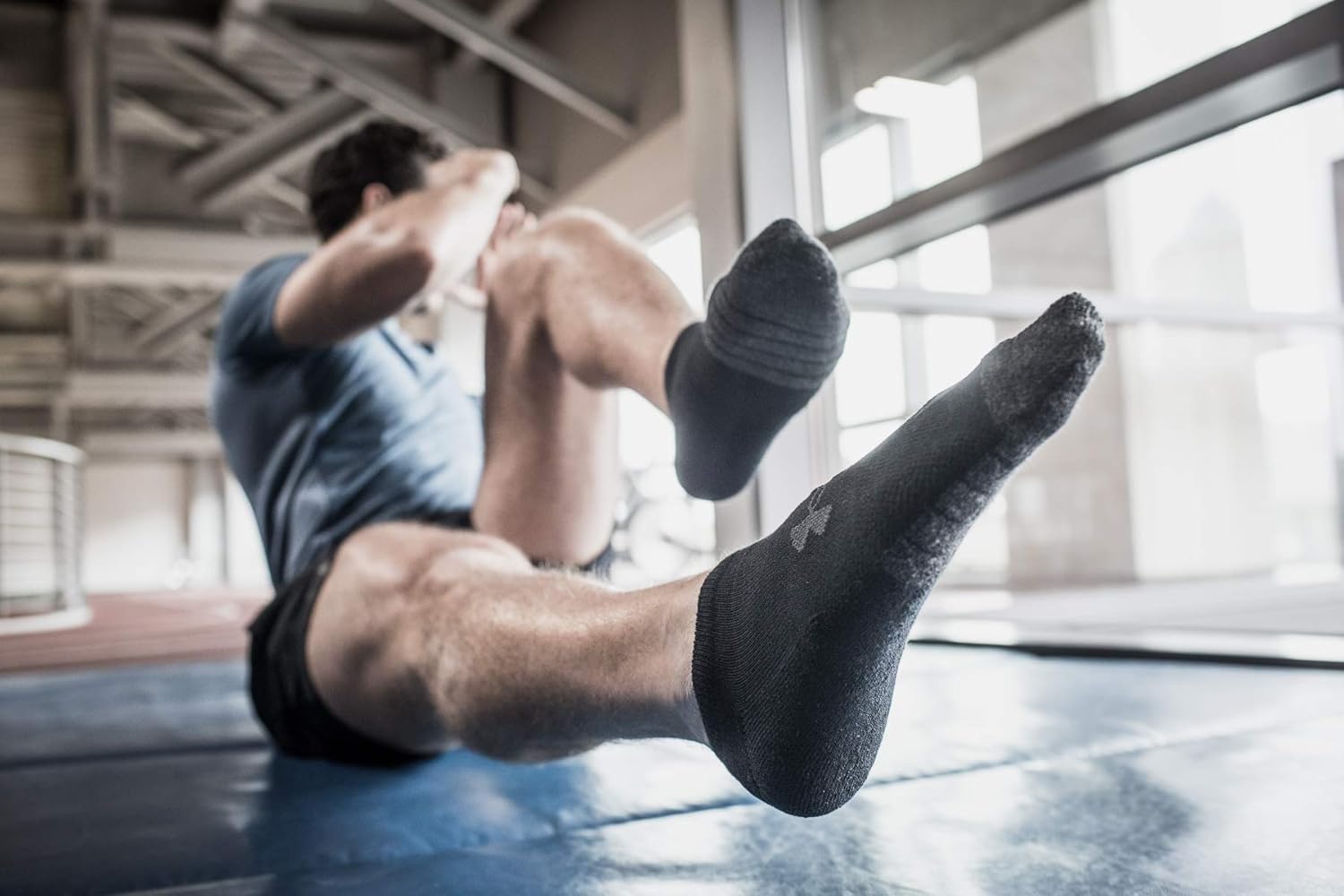 Under Armour Adult Performance Tech No Show Socks, 6-pairs: Clothing