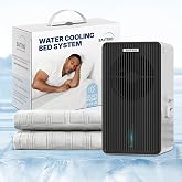 SAITRIO Bed Cooling System Air1 (Full)- Cooling Mattress Pad | For hot sleepers &amp; night sweats: hydro-powered, ultra-thin, quiet and fits under any fitted sheet.