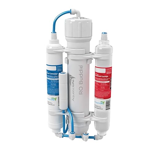 Aquatic Life RO Buddie 3-Stage Reverse Osmosis Aquarium Water Filter ...