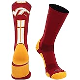 Baseline 3.0 Crew Socks for Virginia Tech Hokies by TCK Sports