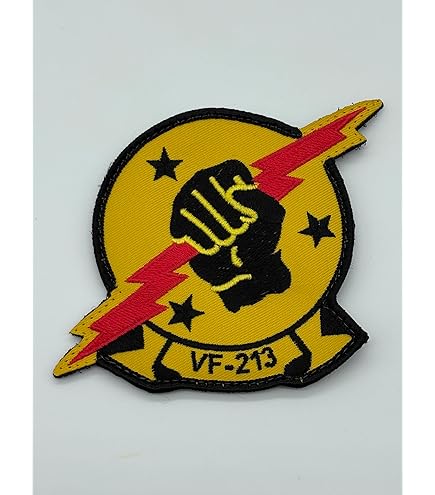 ARMS ウォールバッジ Amazon.com: LT Tom “Iceman” Kazansky TOPGUN VF-213 Patch – 4 Inch