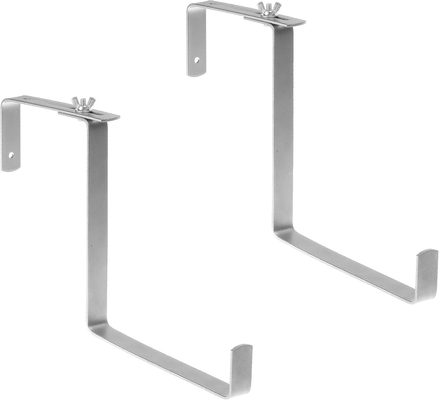 SUPPORT JARDINIERE BALCON Angolo Maxi 1 paire en acier inoxydable de