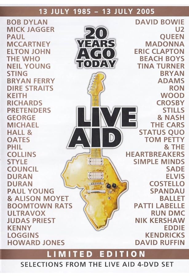 Amazon.com: Live Aid (4 Disc Set) : Movies & TV