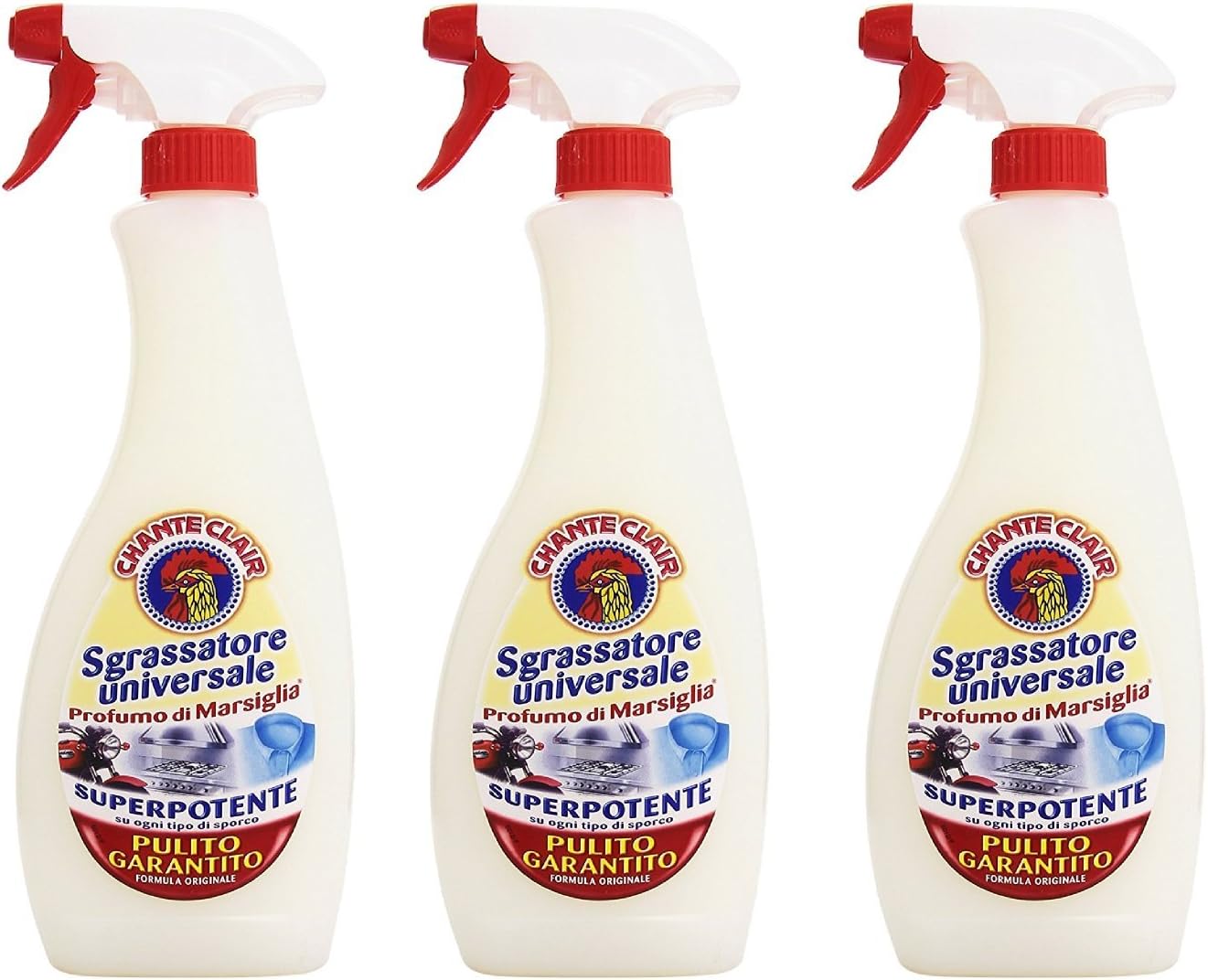 3x Chante Clair Sgrassatore Universale Extremely Strong Cleaning Fluid 750 ml Amazon.co.uk