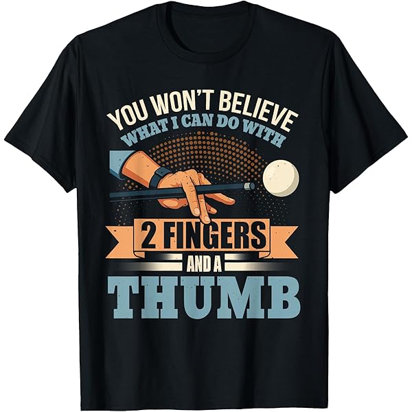 thumbnail image 2 of Sarcastic Billiard Snooker Cue Sports Pool Player T-Shirt | Zazzle 2 of 9