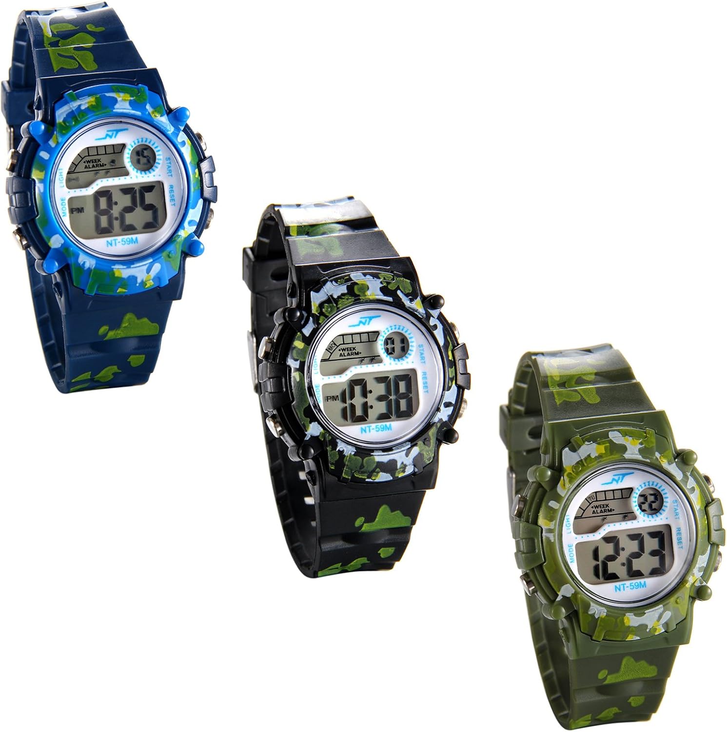 camo digital watch