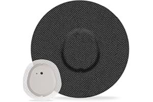 FUNPATCH G7 Adhesive Patches Waterproof 20 Pack Overpatch for G7 Flexible CGM Tape Hypoallergenic & Latex-Free G7 Overlay Patch for 10 Days Long Stay Without Glue in The Center, Black