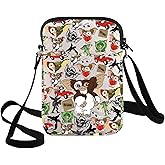 G2TUP Funny Gizmo Crossbody Bag Mogwai Fans Gift Midnight Scary Horror Movie Shoulder Bag Cartoon Character Merch