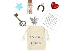 LUOKIFUR Good Luck Meaning Small Bag Accessory Gift Lucky Souvenir Friendship/Miss You Gift Good Luck in Examination positivity gift (good luck)