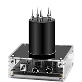 JZENT Bluetooth Music Tesla Coil SSTC Wireless Transmission Model JE-19 | Arc Generator Plasma Loudspeaker Teaching Demonstration Desktop Toy