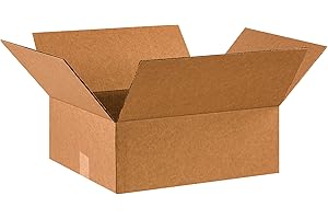 TAPE LOGIC 16 x 14 x 6 Corrugated Cardboard Boxes, Flat 16"L x 14"W x 6"H, Pack of 25 | Shipping, Packaging, Moving, Storage Box for Home or Business, Strong Wholesale Bulk Boxes