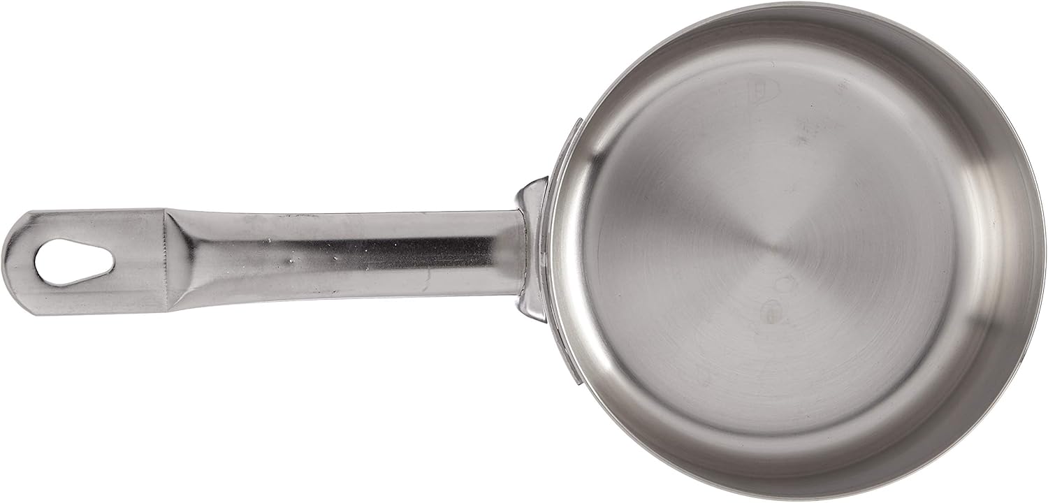 Paderno World Cuisine "Grand Gourmet Stainless-steel 1-1/4-Quart Sauce Pan, Silver - Image 4