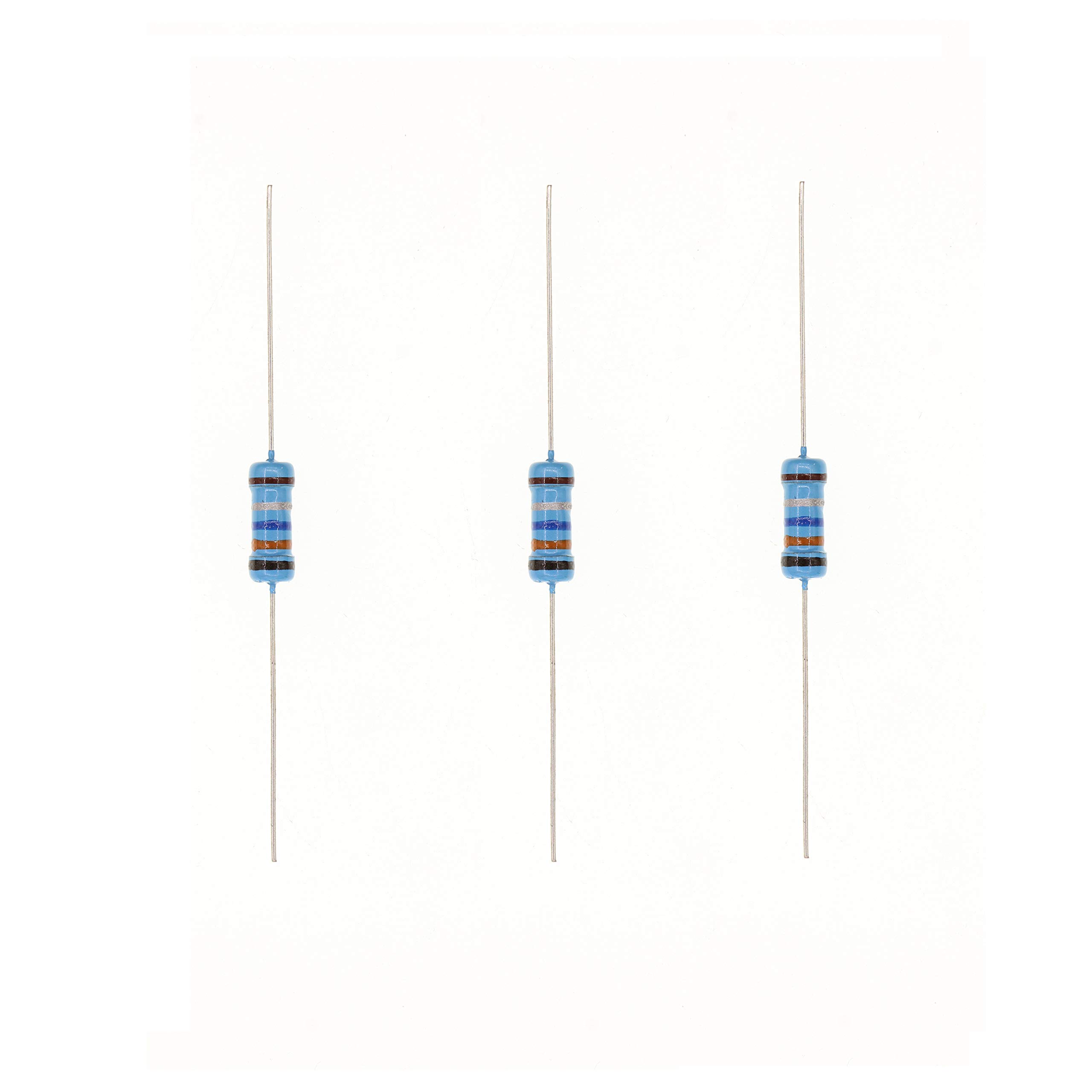 HUABAN 100PCS 1 Watts 1W 0R36 0.36 Ohm 1% Metal Film Resistor