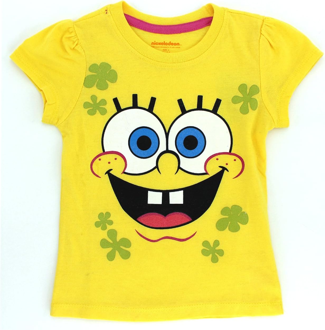 Nickelodeon Spongebob Girls Short Sleeve Tee (Toddler