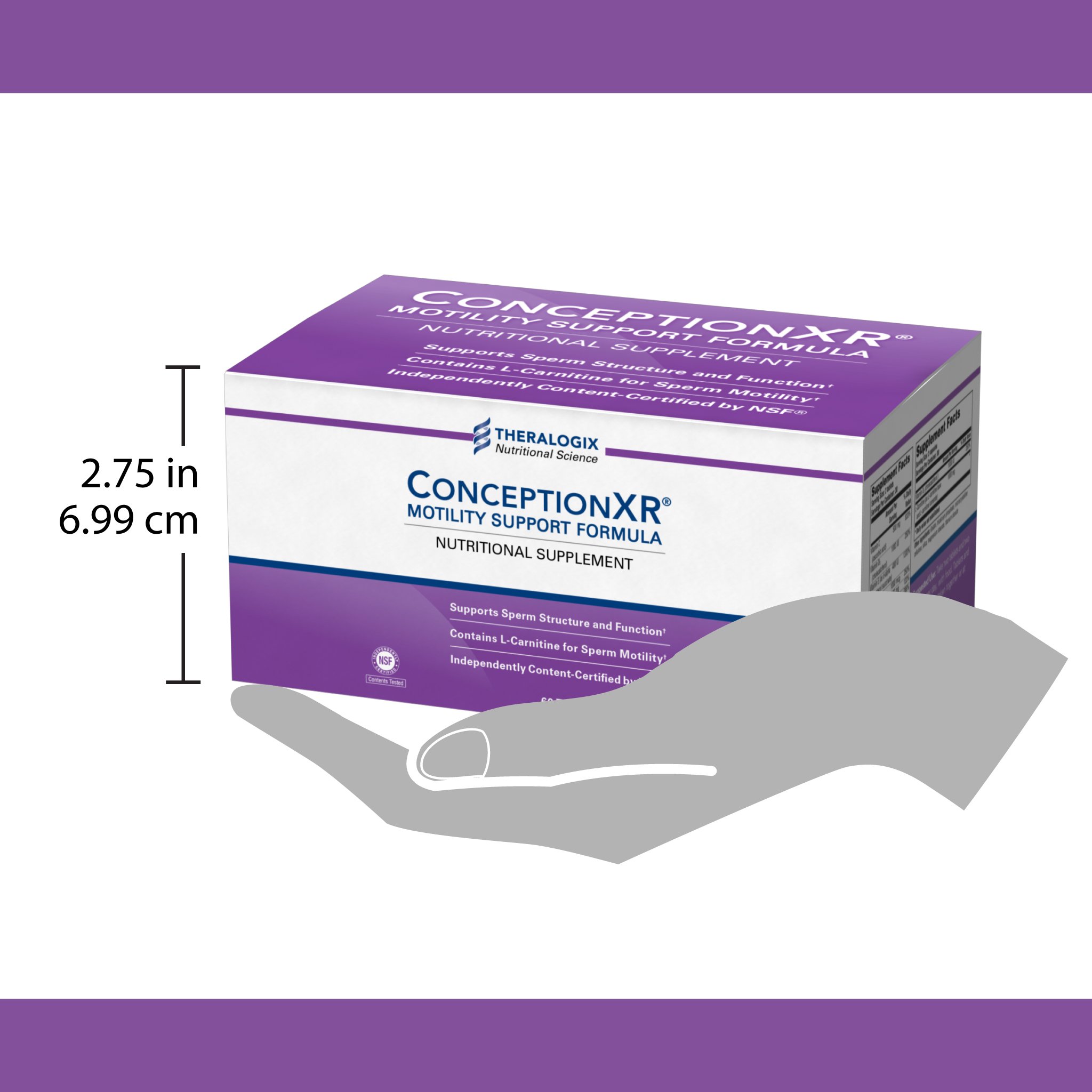ConceptionXR Motility Support Male Fertility Supplements with L