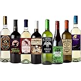 American Art Classics Set of 12 Halloween Wine Bottle Labels - 5 Inch X 4 Inch